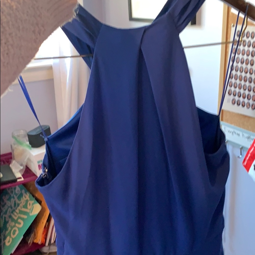 Express Blue Mini Dress - Picture 3 of 3